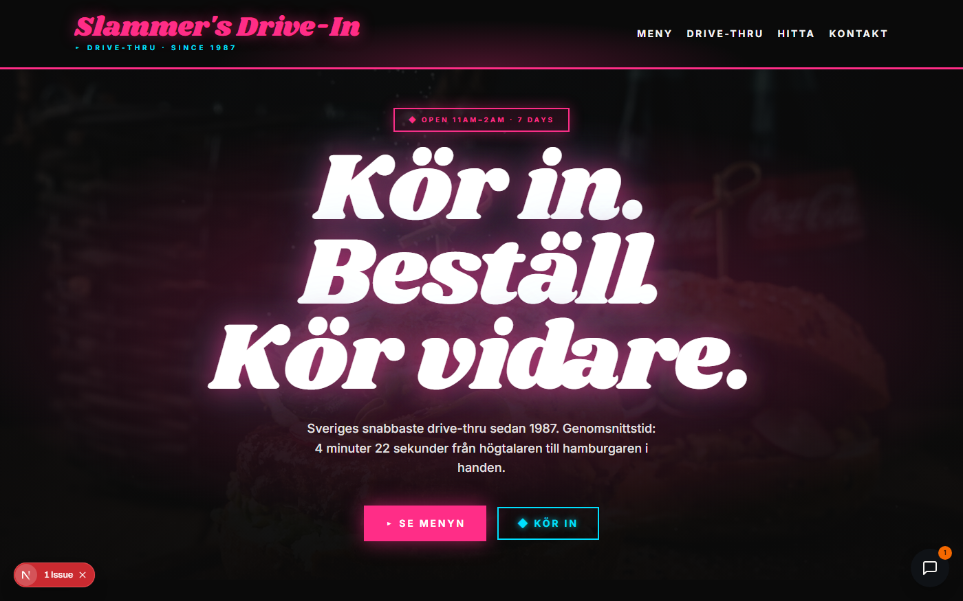Drive-thru 80s preview