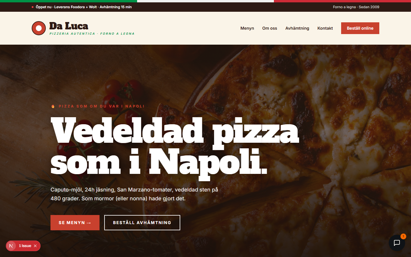 Pizzeria napoletana preview