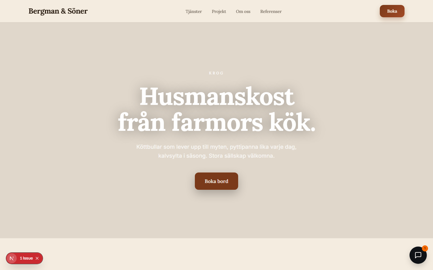Svensk husman preview