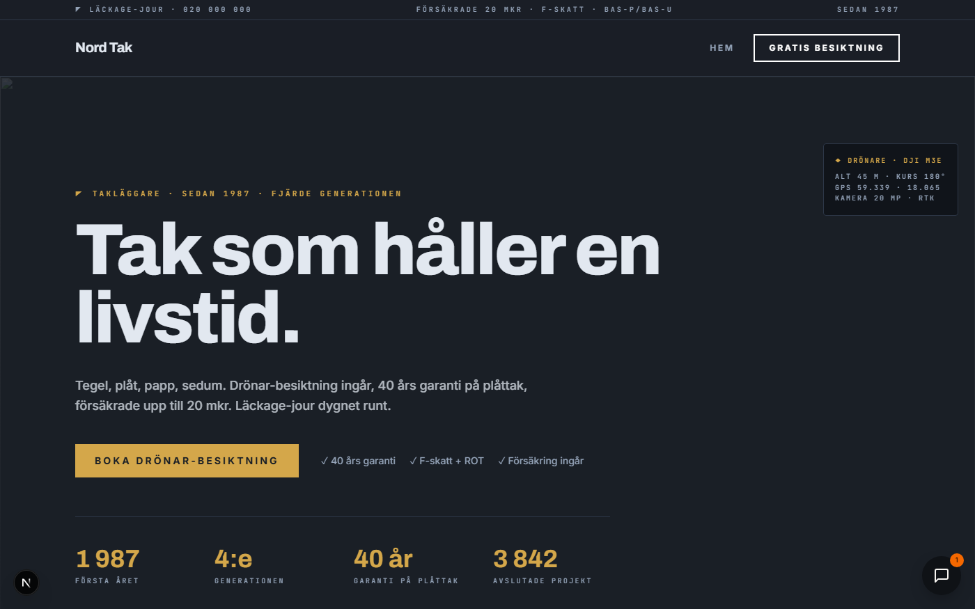 Takläggare preview