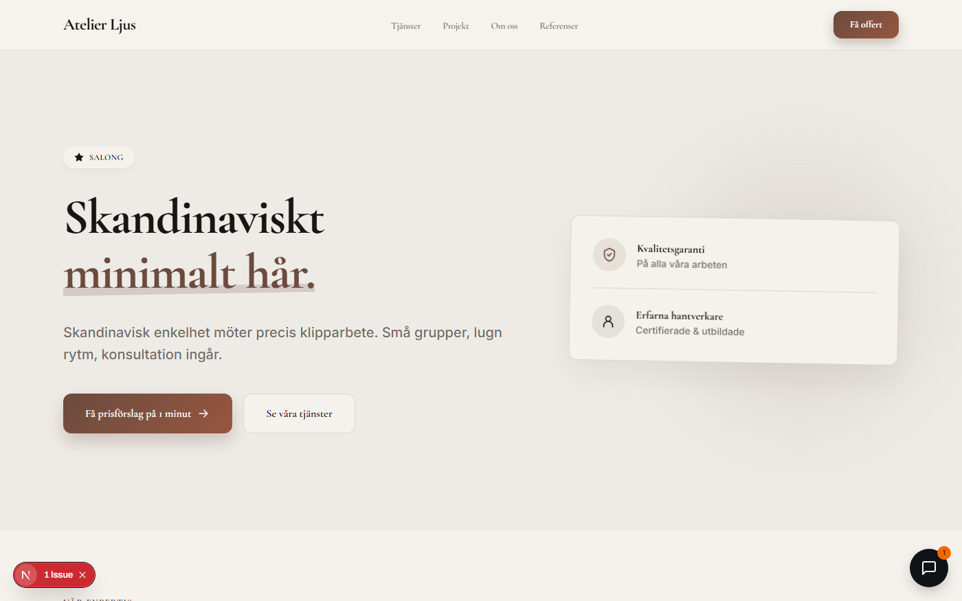 Nordic atelier preview