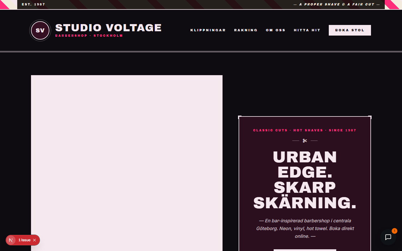 Urban barber preview
