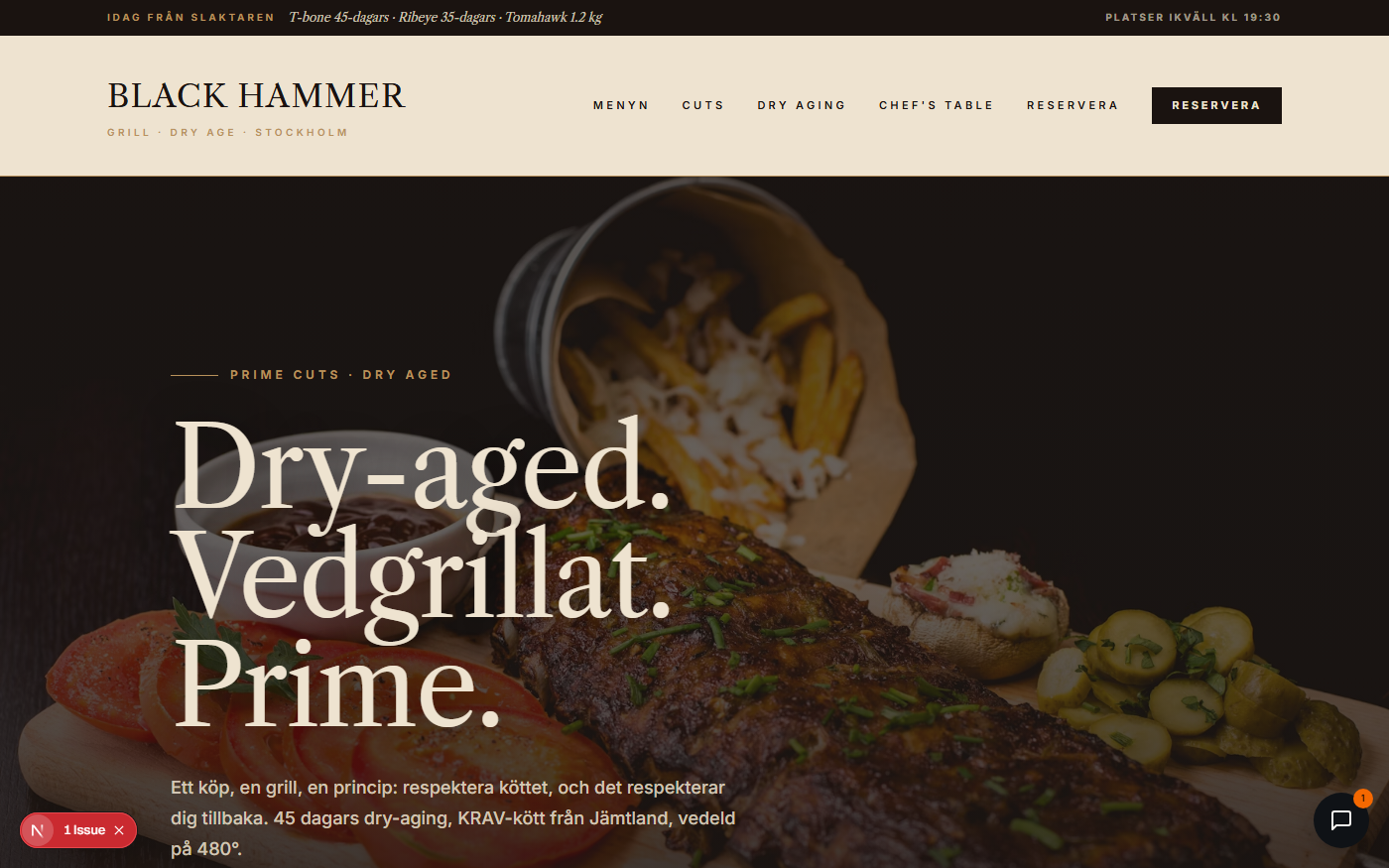 Steakhouse prime preview