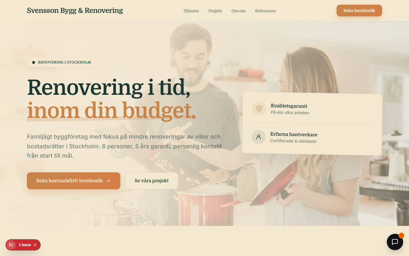 Renovering små preview