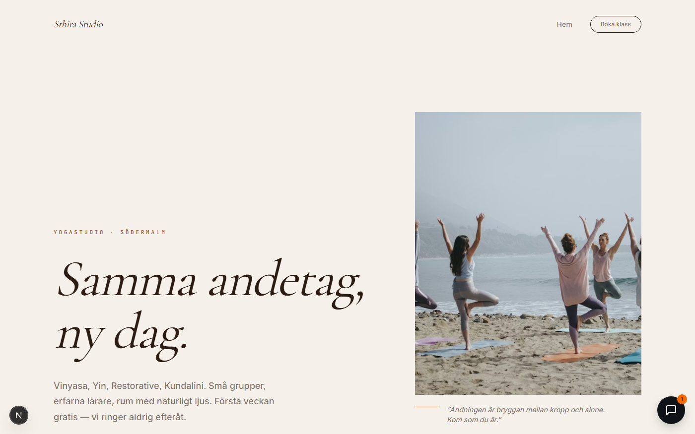 Yoga-studio preview